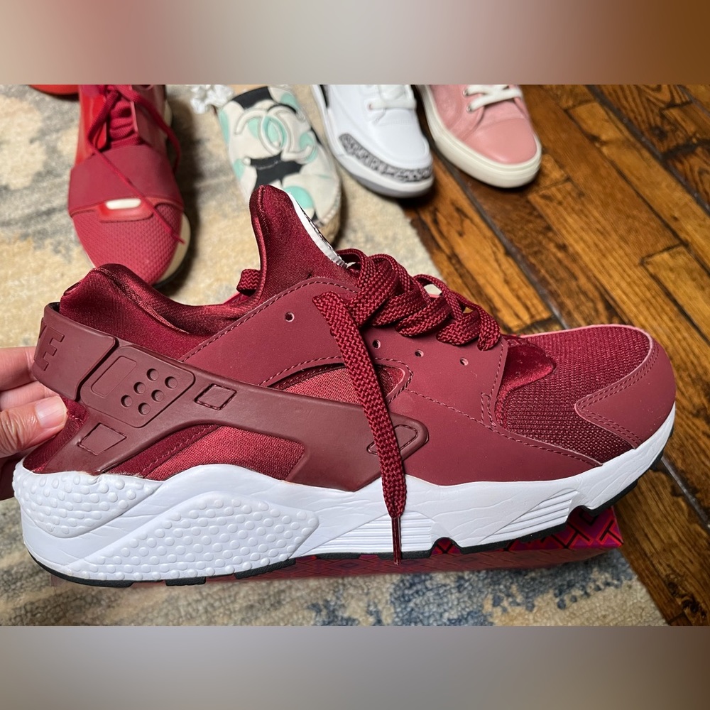 Single shoe Nike Air Huarache Mens Run Low team red Traine